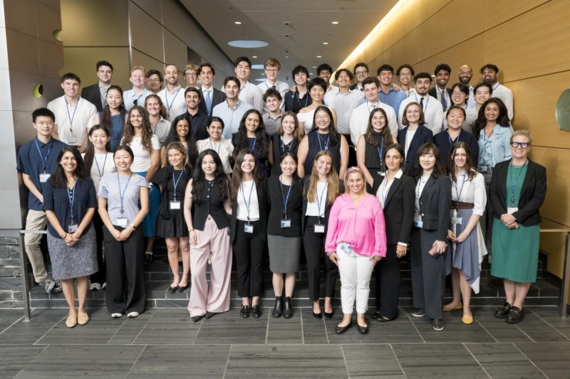 2026 Medical Student Summer Research Fellowship cohort at our end of program poster presentation.