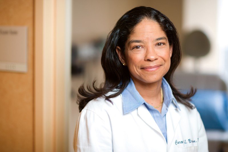 MSK gynecologic oncologist Carol Brown 