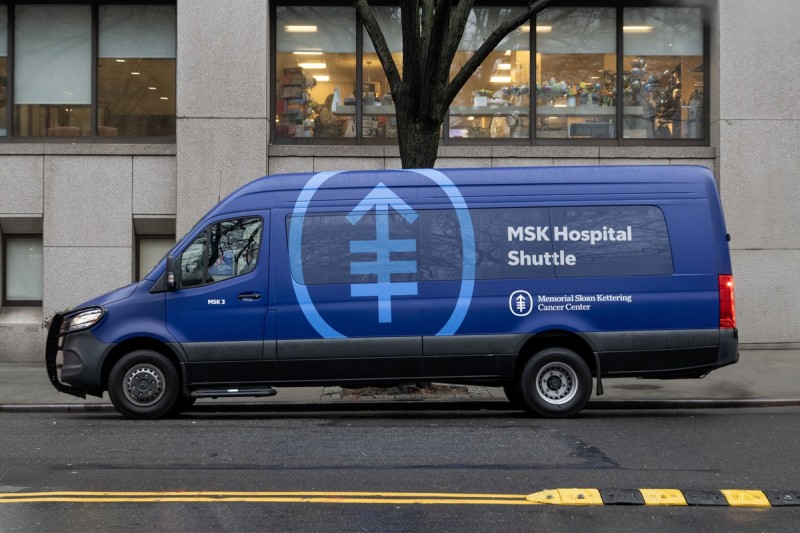 Blue bus