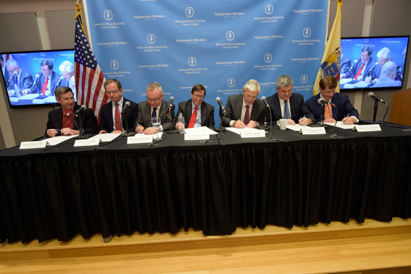 Executives at Memorial Sloan Kettering and Hackensack Meridian Health 