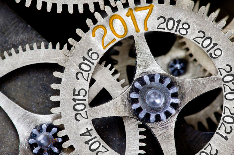 Gears with 2016 and 2017