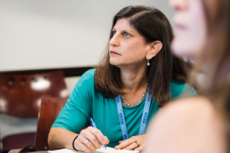 Pediatric oncologist Julia Glade Bender