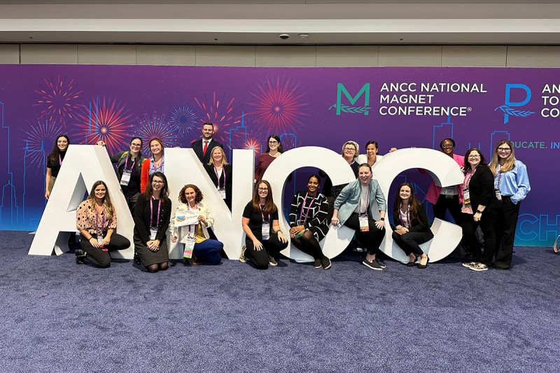 MSK Nursing staff members seen at the ANCC National Magnet Conference hosted by the American Nurses Credentialing Center. 