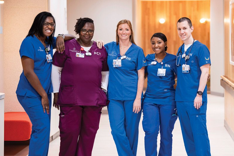 A group of 5 MSK nurses