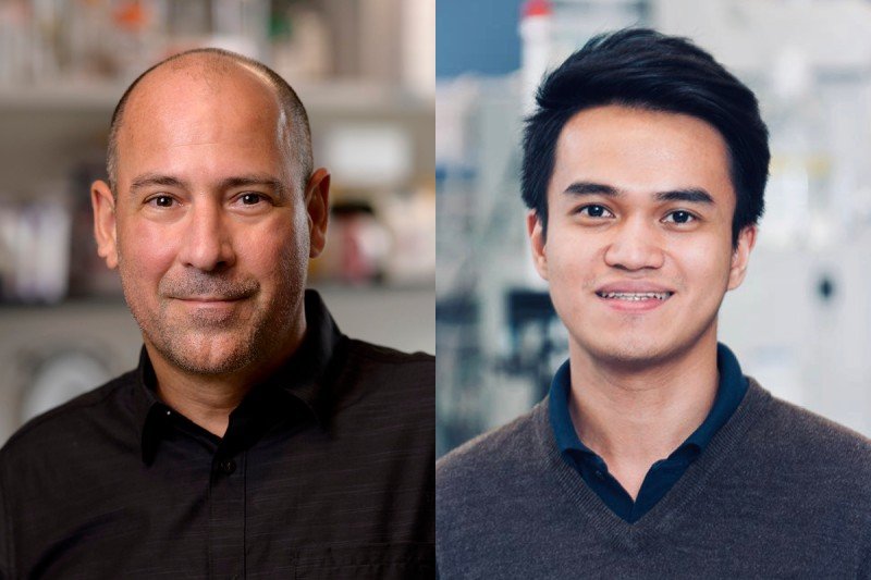 Side-by-side headshots of scientists Christopher Lima and Rhyan Puno