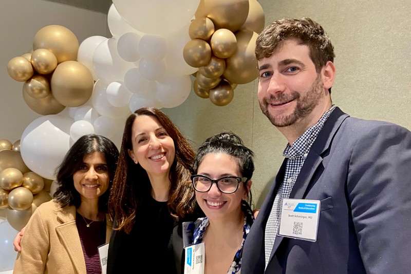 Fellows and faculty smiling together at the IDSNY New York Conference.