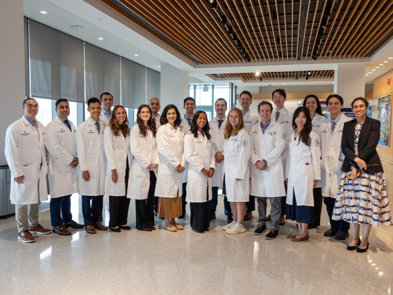 First-year class with Dr. Vicky Makker (Program Director)