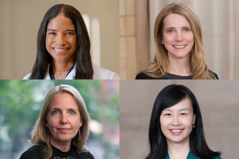 MSK endometrial cancer specialists are seen: gynecological surgeon Carol Brown, MD; Carol Aghajanian, MD, Chief of the Gynecological  Medical Oncology Service; medical oncologist Ying Liu, MD, MPH; and molecular geneticist Britta Weigelt, PhD. 