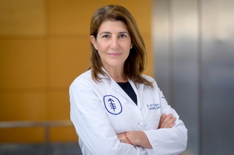 MSK hematologist-oncologist Dr. Lia Palomba