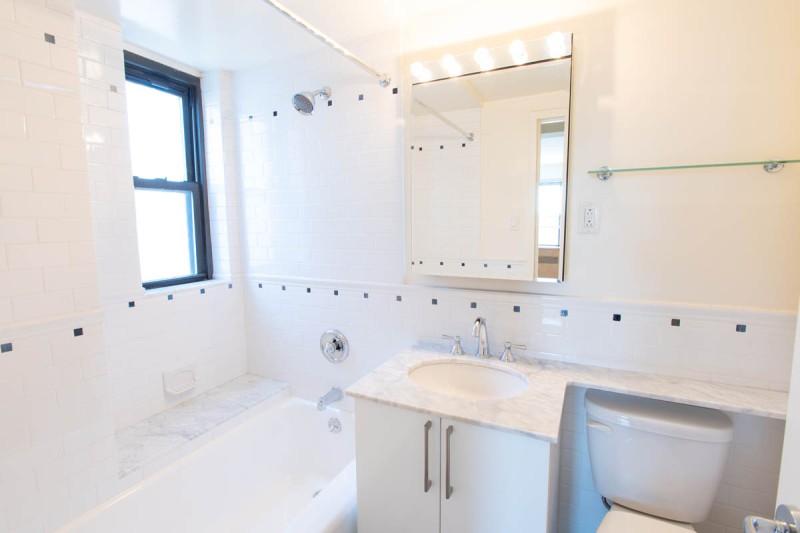 Sample of Faculty Housing Bathroom