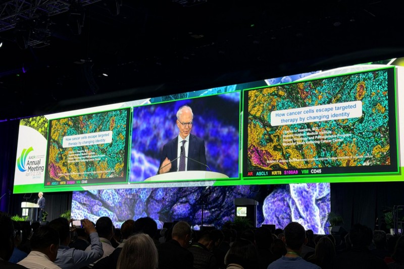 Charles Sawyers presents at AACR 2026