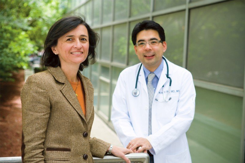 Beatriz Korc-Grodzicki, Chief of the Geriatrics Service, and Kouto Ito, a geriatrician on the service, specialize in the unique needs of older patients.