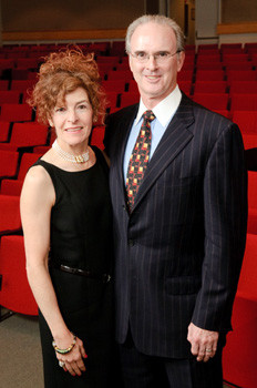 Mrs. Mara Hutton and Mr. G. Thompson Hutton from the Geoffrey Beene Foundation and Geoffrey Beene, LLC