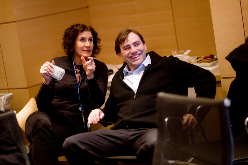 Human Oncology and Pathogensis faculty members Adriana Heguy and David Solit