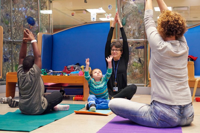 Pediatric yoga