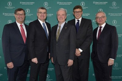 Leaders from Baptist Health South Florida and Memorial Sloan Kettering today announced their recently signed agreement for Miami Cancer Institute to join the Memorial Sloan Kettering Cancer Alliance.