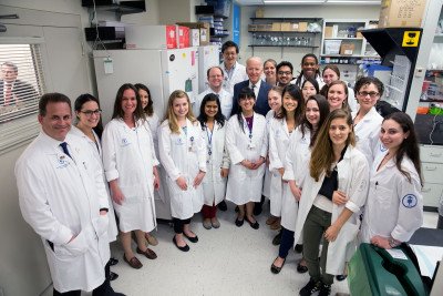 Levine Lab with Vice President Biden.