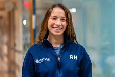 Kathryn Richner is a clinical nurse with MSK Kids.