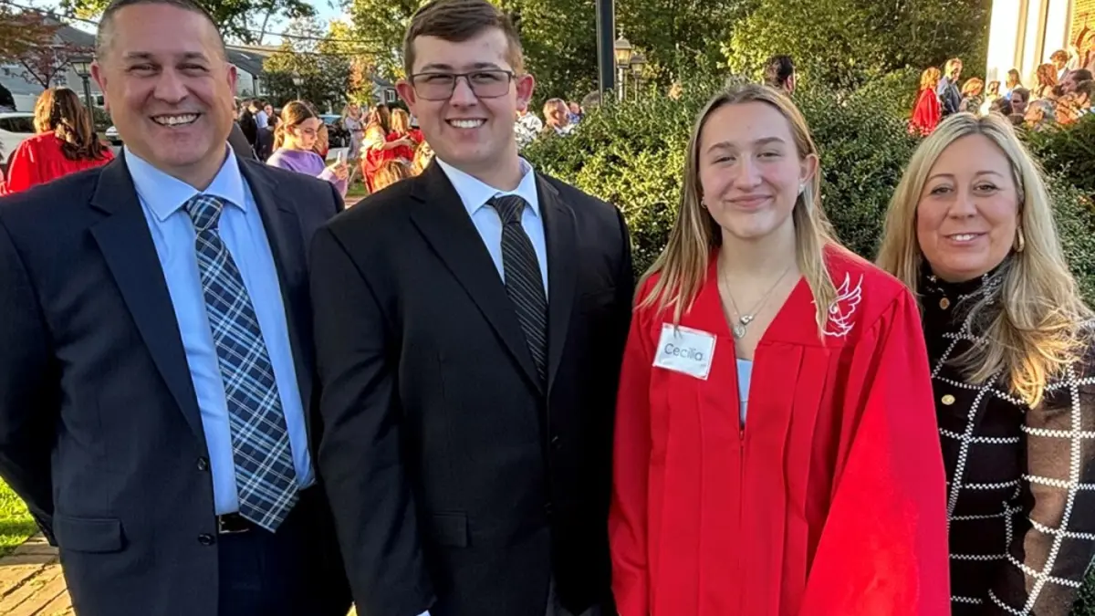 Jon Desjardins and family.