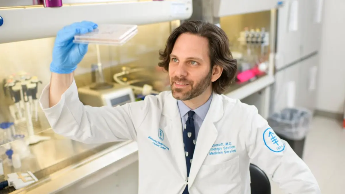 MSK physician-scientist Dr. Christopher Klebanoff