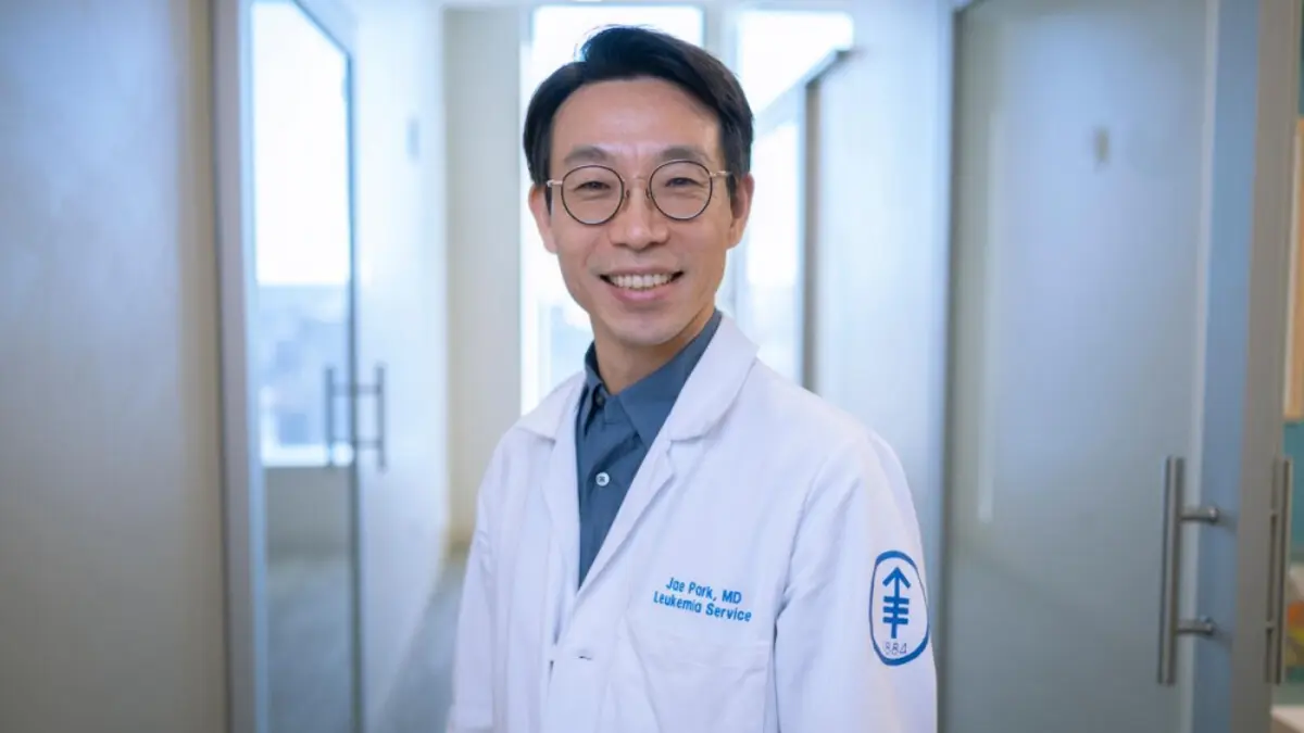MSK hematologist-oncologist Dr. Jae Park