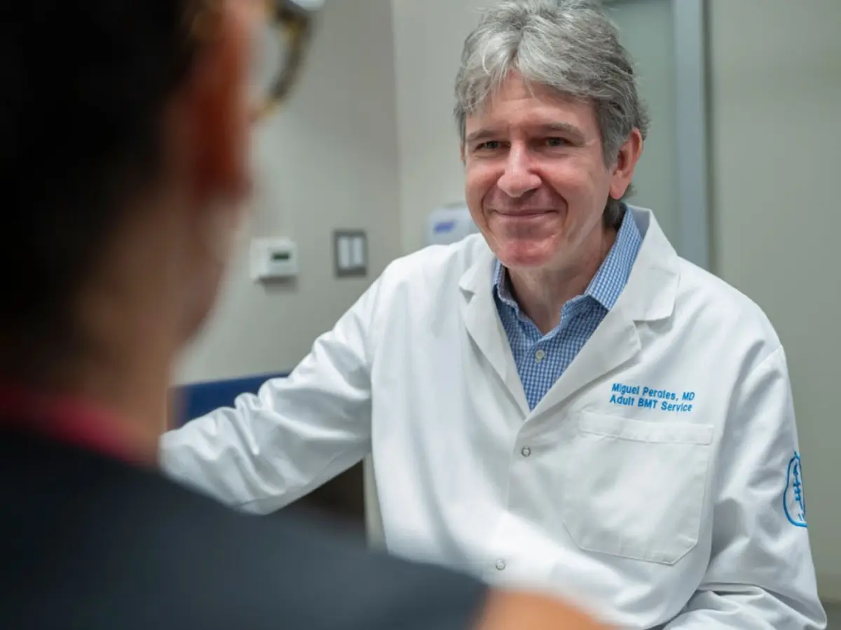 Dr. Miguel-Angel Perales is Chief of the Adult Bone Marrow Transplant Service at MSK.