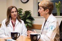 Viviane Tabar and Lisa DeAngelis