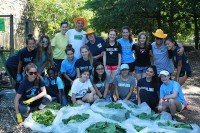 Green Bronx Machine founder Stephen Ritz and students