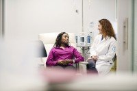 MSK patient receiving chemotherapy