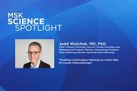Science Spotlight lecture: Jedd Wolchok, MD, PhD