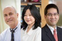 MSK's David Pfister, Nancy Lee, and Richard Wong