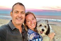 MSK patient Charlie Sweeney and wife Kendra