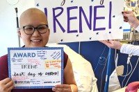 MSK Kids patient Irene Dimatulac