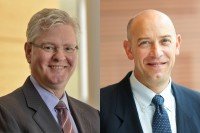 Pictured: David R. Jones and Charles M. Rudin