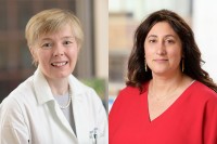 Left to right: Eileen M. O'Reilly, MD, Christine A. Iacobuzio-Donahue, MD, PhD