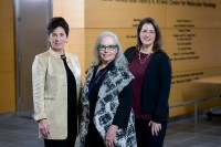 MSK nurse scientists Ann Marie Mazzella-Ebstein, Margaret Barton-Burke, and Kristen Fessele