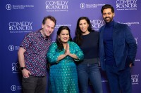 Mike Birbiglia, Zarna Garg, Sarah Silverman, and Hasan Minhaj, performed at Memorial Sloan Kettering Cancer Center’s Comedy vs Cancer, a night of humor and hope to outwit blood cancer on Thursday, April 20, 2023, in New York City. (Photo by Jennifer Pottheiser for Comedy vs Cancer)