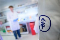 A researcher working in an MSK lab