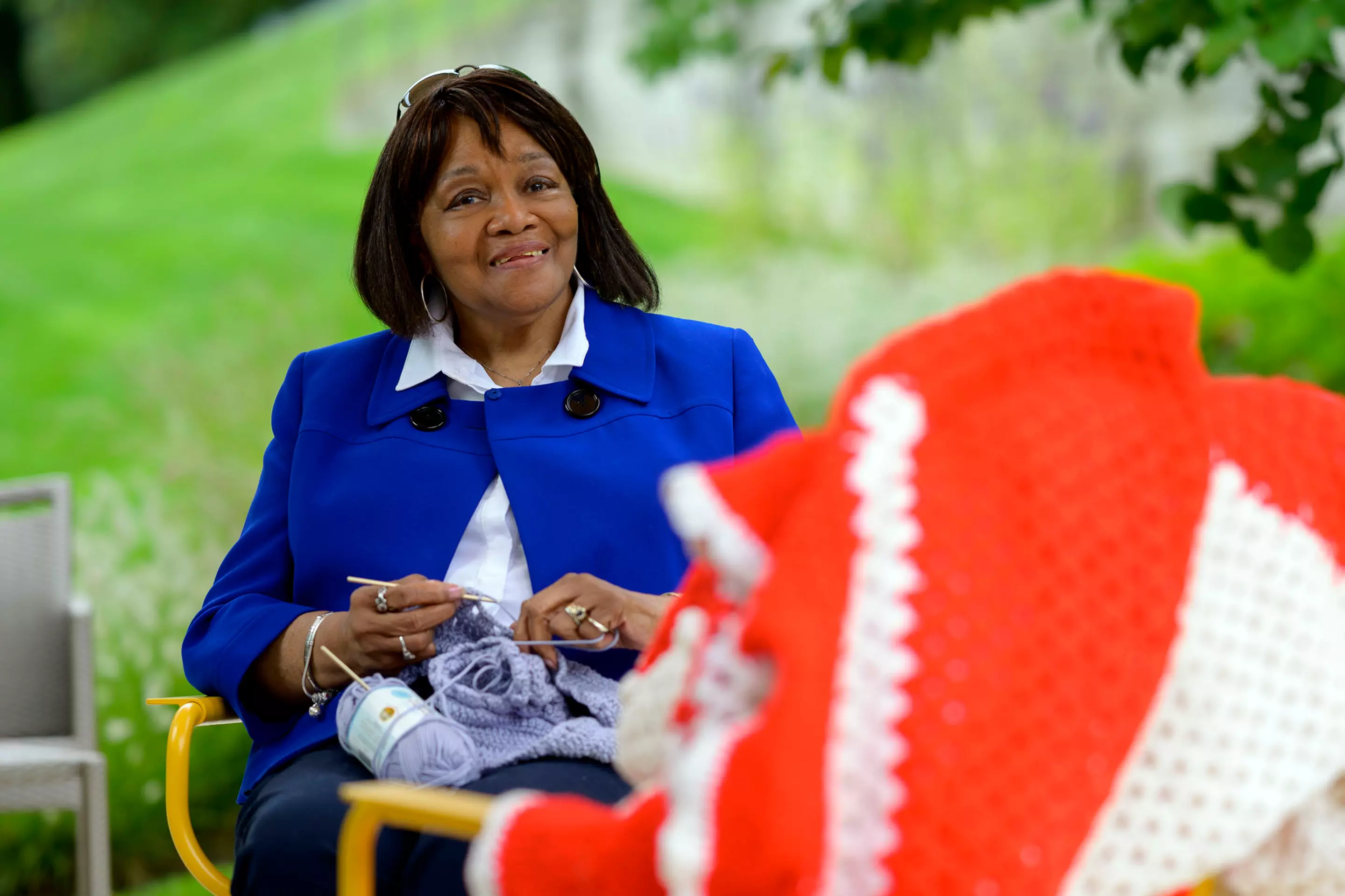 Vivian Moore was diagnosed with breast cancer at age 80 and treated at MSK 