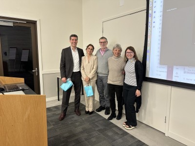 Colin Begg, Marianne Berwick, Irene Orlow - with guest speakers Drs. Eva Hernando (NYU) and Mike Postow (MSK, DMT melanoma)