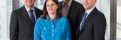 Pictured: José Baselga, Agnès Viale,  Michael Berger & David Solit