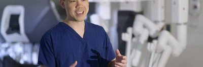 Memorial Sloan Kettering Alvin Goh, an expert in robotic surgery.
