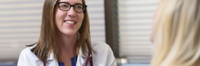 Early menopause "doesn't have to be universally terrifying or terrible," says MSK gynecologic surgeon Jennifer Mueller, above.