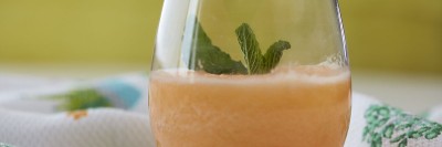 Cantaloupe and Mint Granita