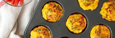 Eggs baked in a muffin tin