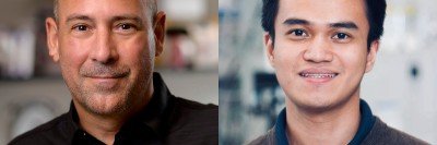 Side-by-side headshots of scientists Christopher Lima and Rhyan Puno