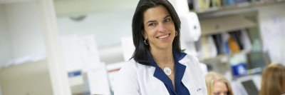 Medical oncologist Diane Reidy Lagunes cares for patients with adrenal tumors.