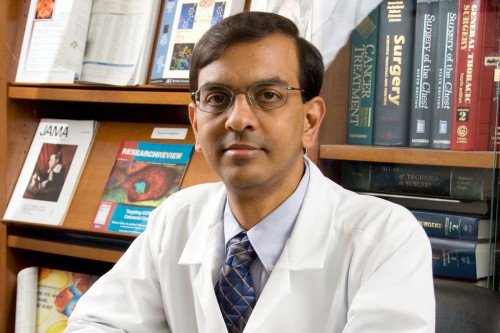 Thoracic surgeon and immunotherapy expert Prasad Adusumilli