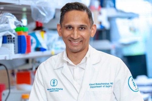 MSK physician-scientist Vinod Balachandran