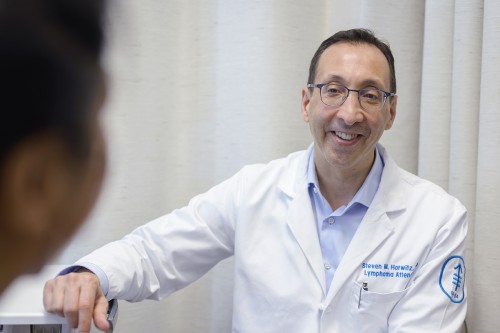 MSK medical oncologist and lymphoma specialist Steven Horwitz.